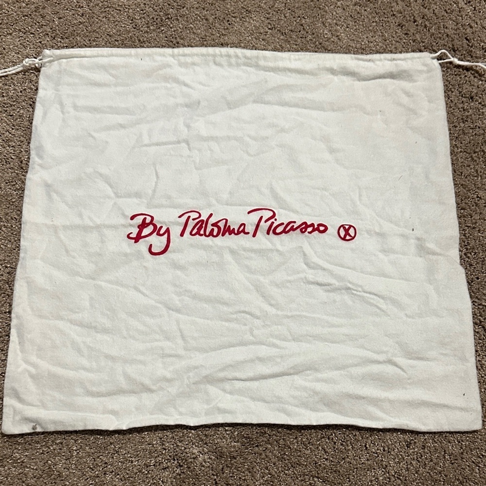 Paloma Picasso White dust bag